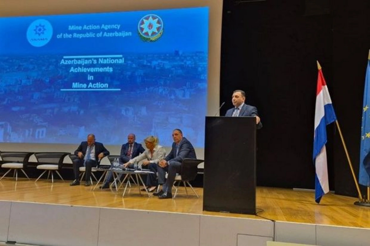 Минная проблема Азербайджана обсуждена на международном симпозиуме - ФОТО